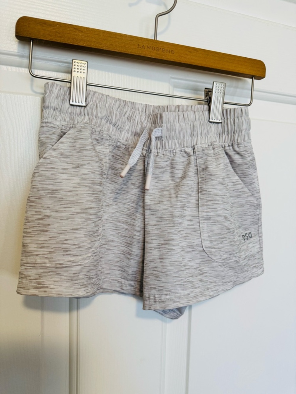 DSG Heather Gray Girls Athletic Shorts